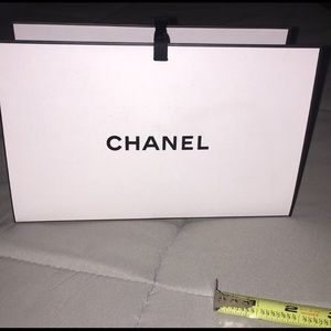 White Chanel Gift Bag